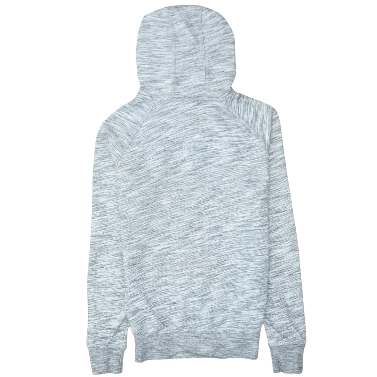 Adidas Women Grey Full Zip Hoodie Size 10 Regular Fit