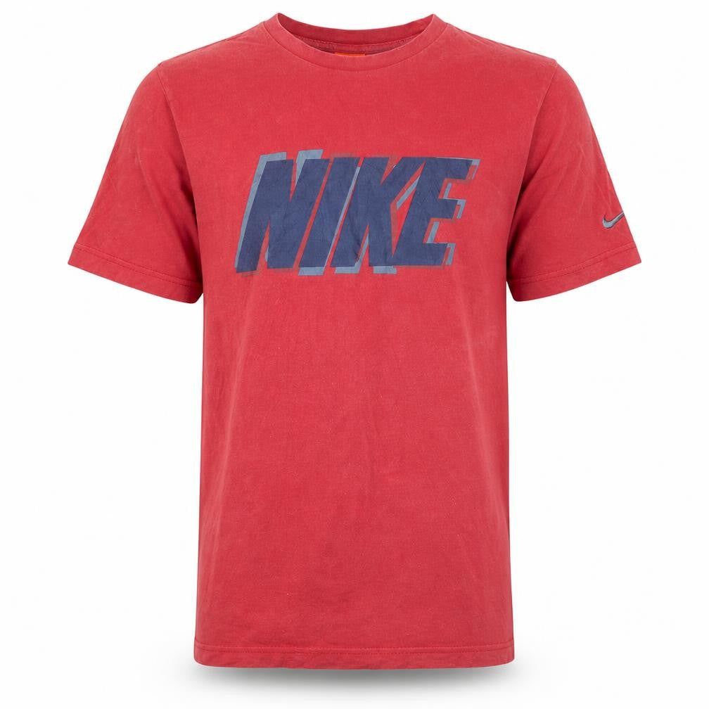 Nike Men’s Red Graphic Logo Athletic Dept Cotton T-Shirt Size L