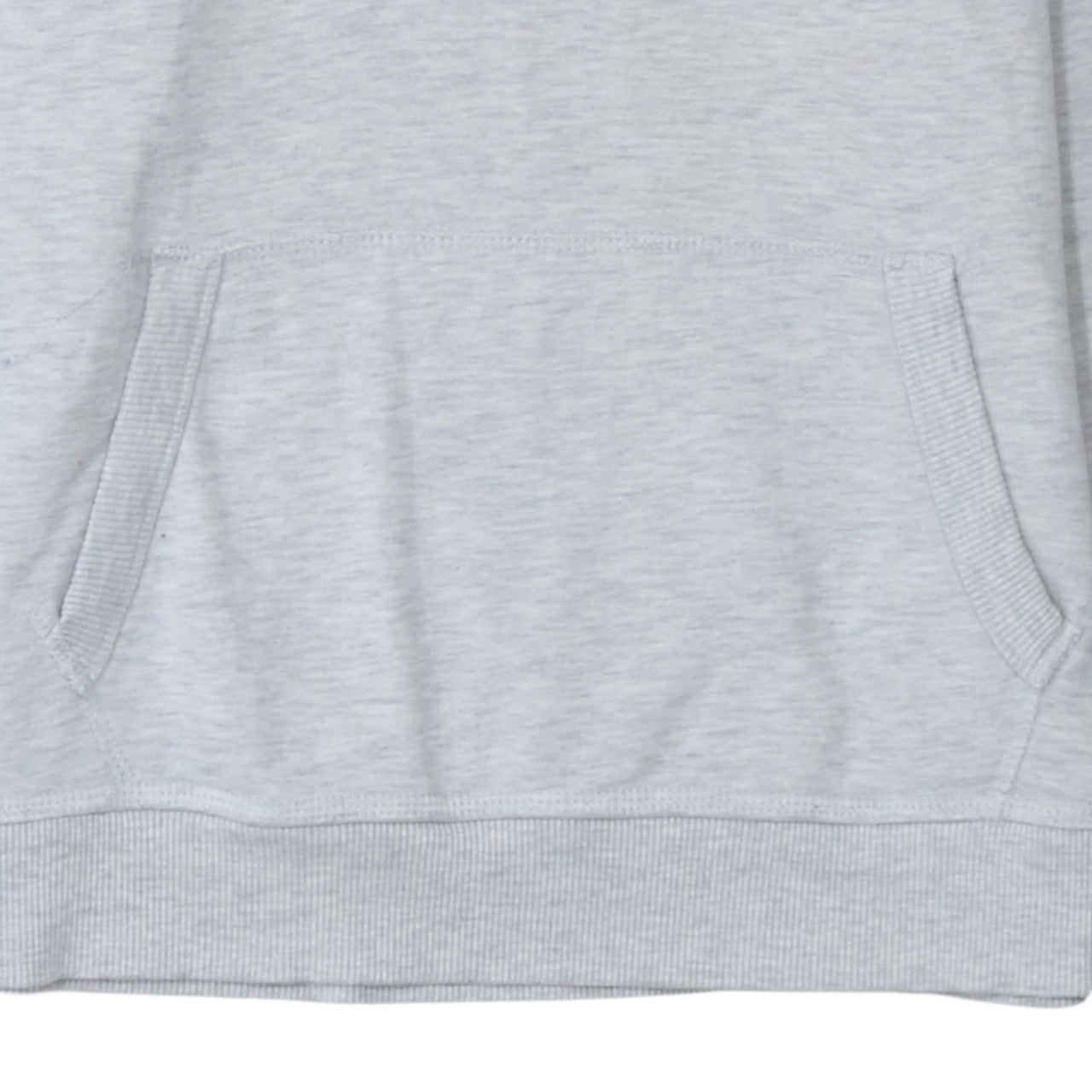 Superdry Womens Grey Pullover Hoodie Size L Drawstring Pockets