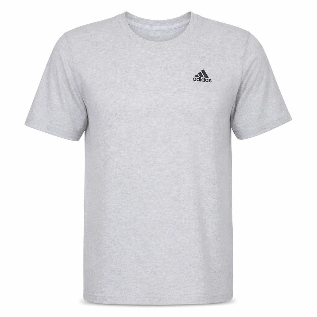 Adidas Men's Grey Small Crew Neck Short Sleeve T-Shirt