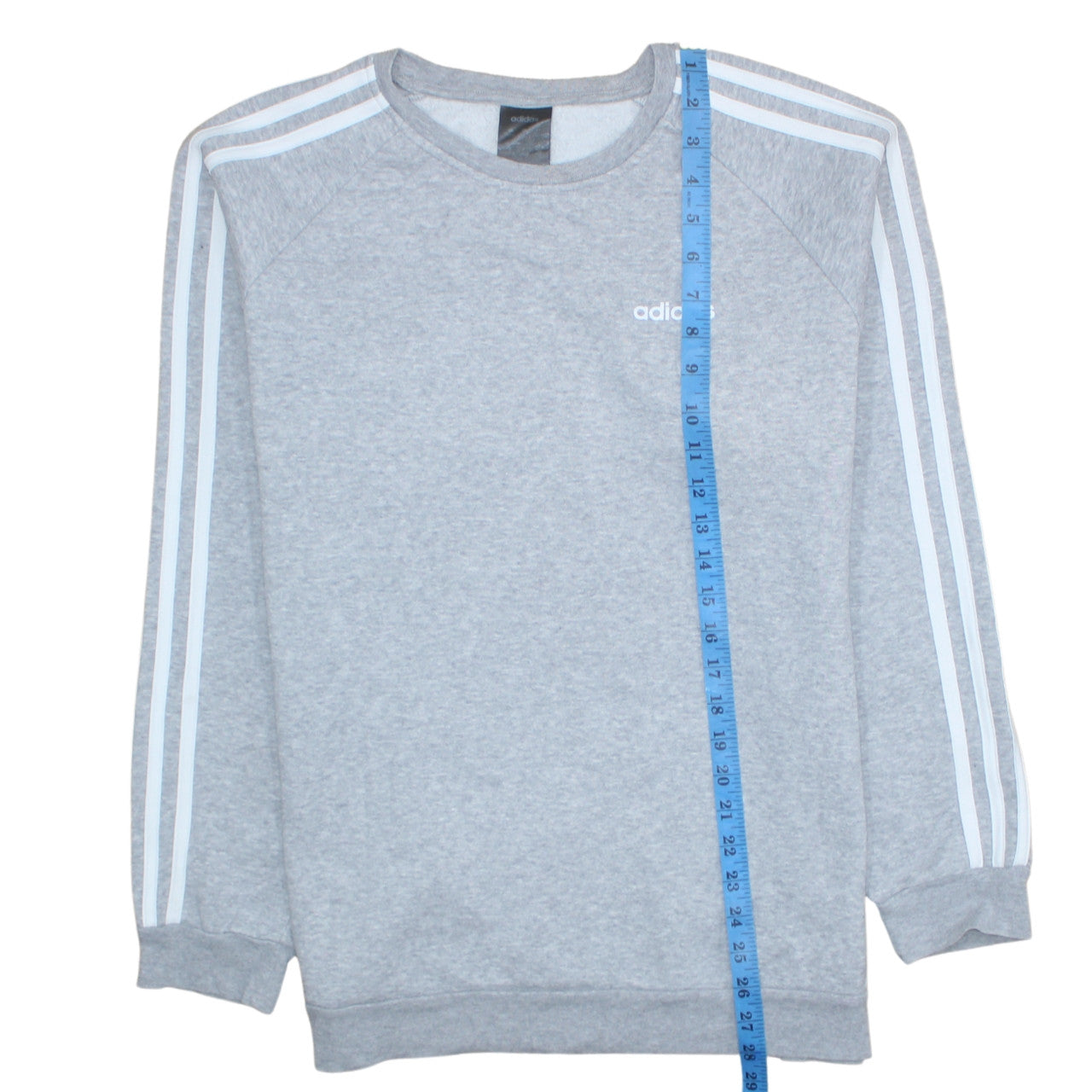 Adidas Women’s Grey Crew Neck Sweatshirt Small Classic Fit