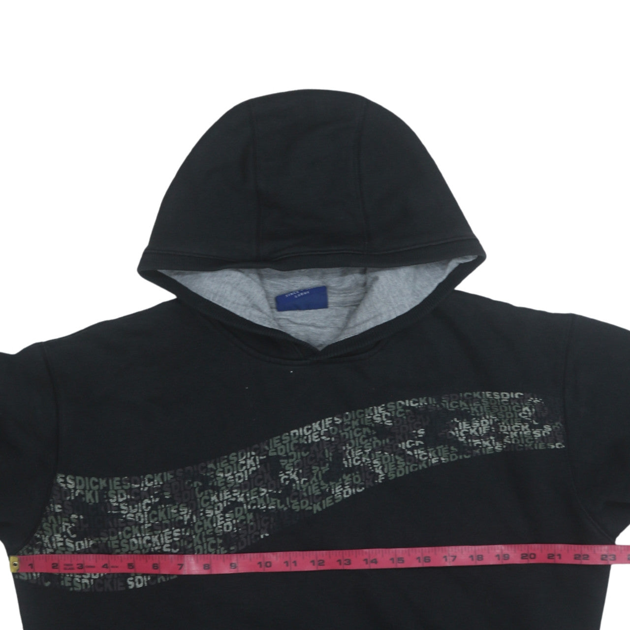 Dickies Men's Black Pullover Hoodie Large Fleece Graphic Print