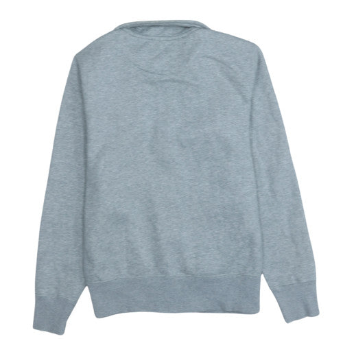 Nike Men's Grey Full Zip Sweatshirt M Regular Fit Athletic Dept
