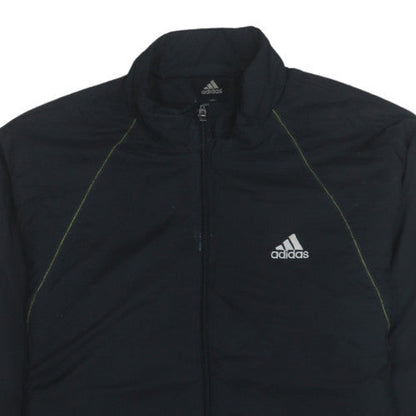 Additional view of Adidas boys’ black track jacket l lightweight full zip sportswear