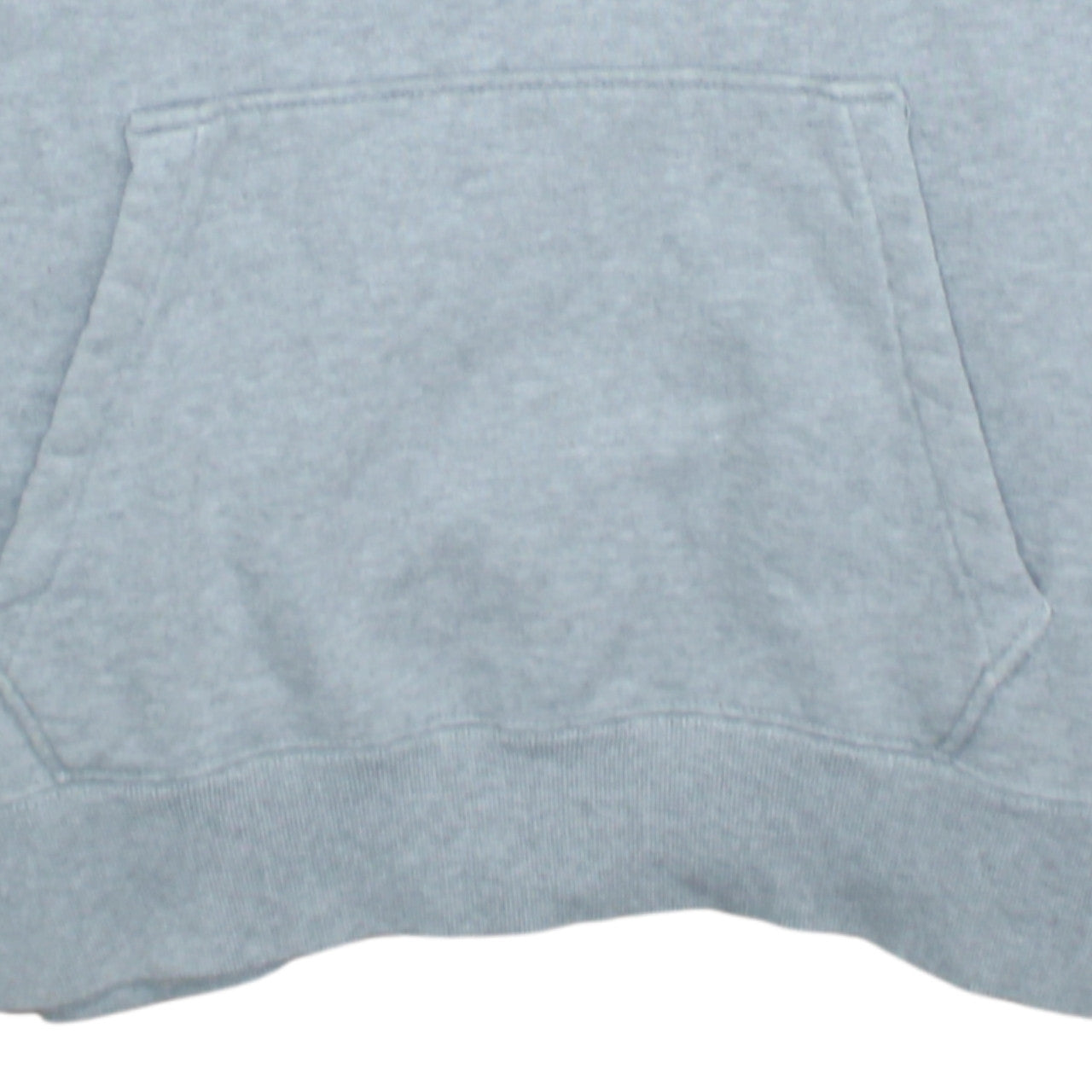 Nike Women Grey 1/2 Zip Hooded Pullover Sweatshirt L Cotton
