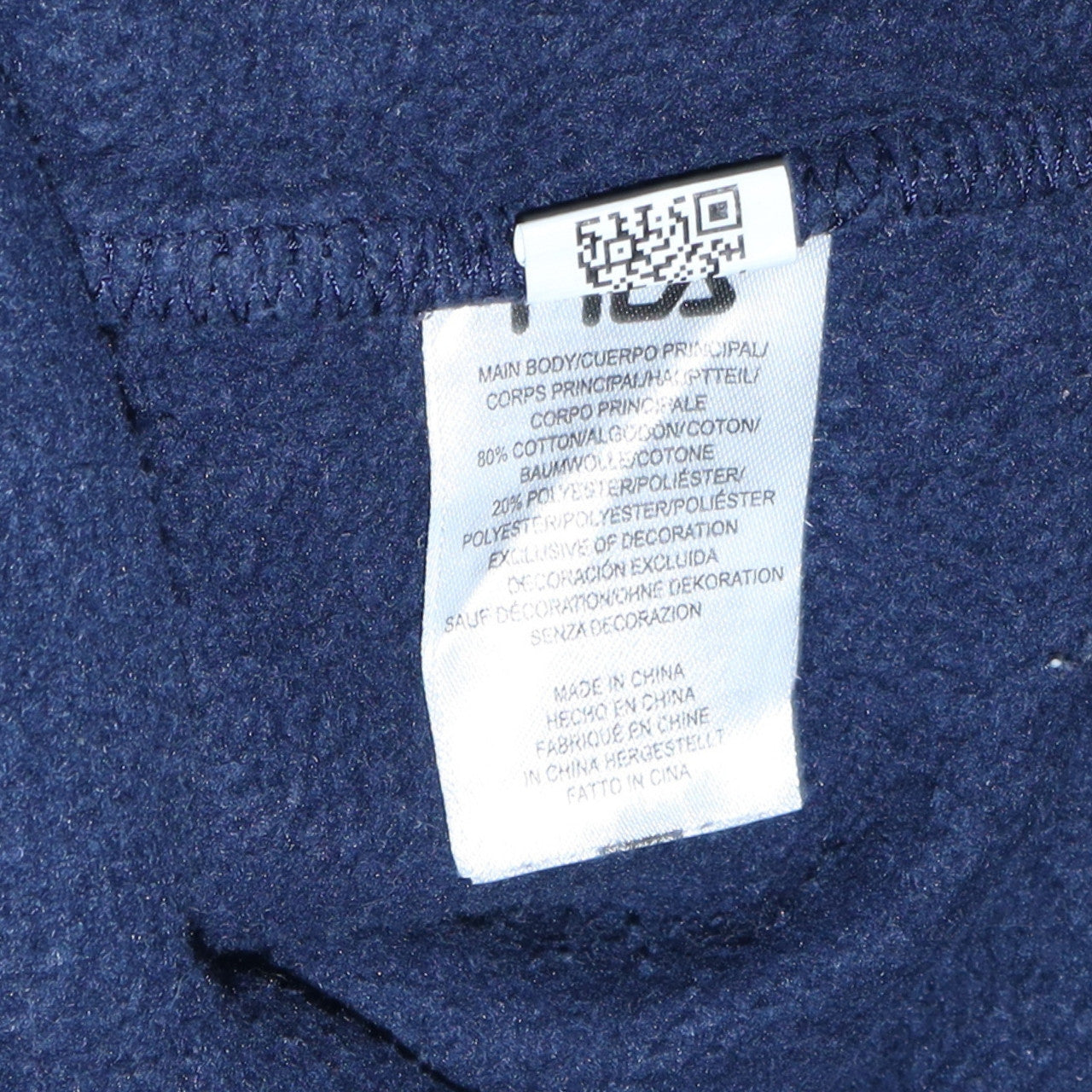 Fila Men's Blue Crew Neck Pullover Sweatshirt Size S