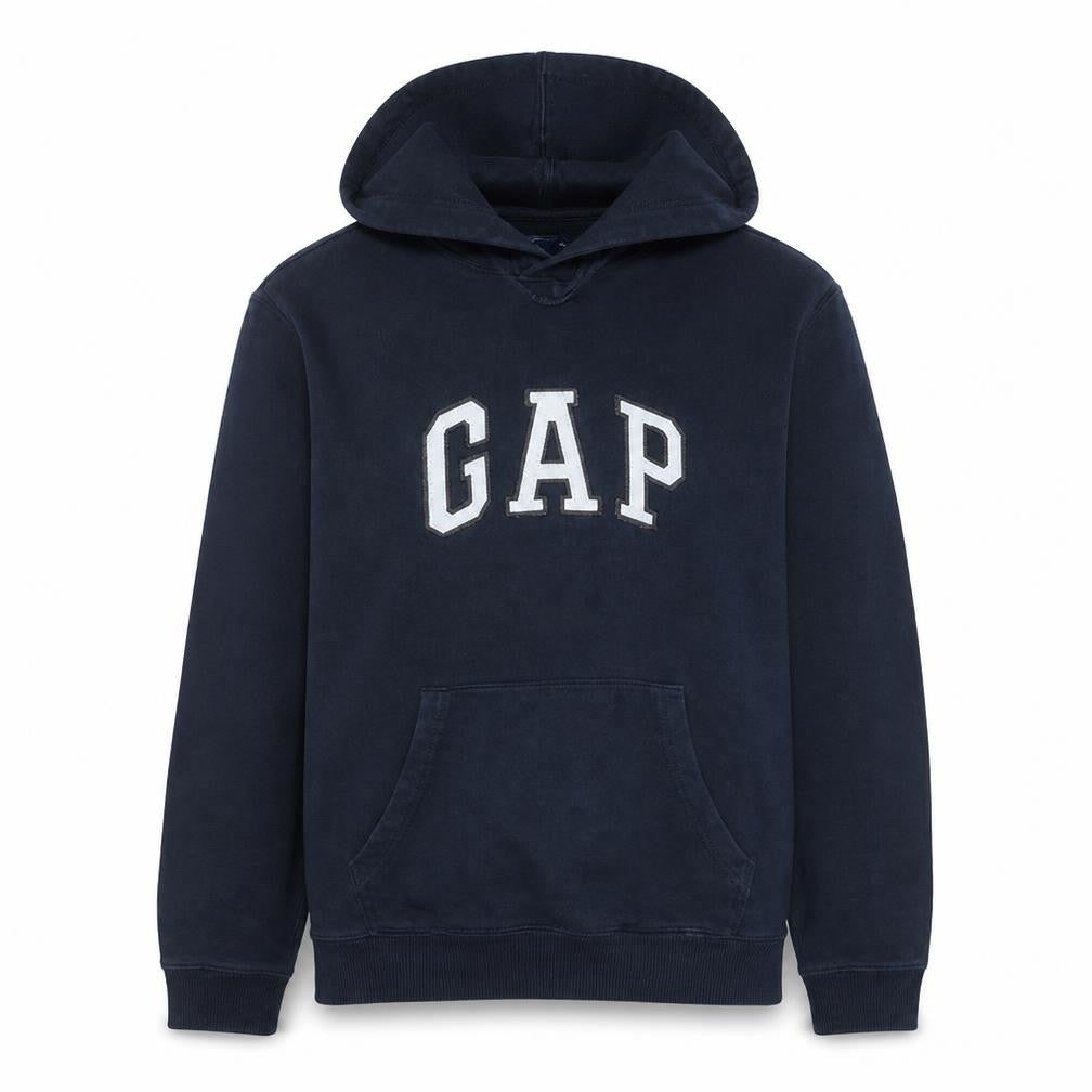 Gap Women's Black Pullover Hoodie Medium Cotton Blend