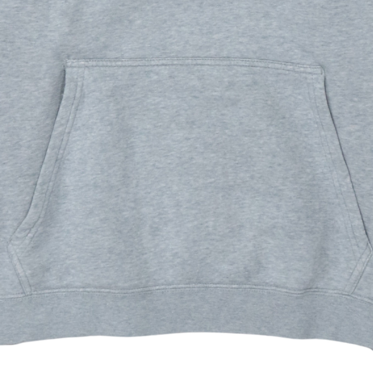Nike Men's Grey 1/4 Zip Pullover Hoodie L Fleece Logo Sweatshirt
