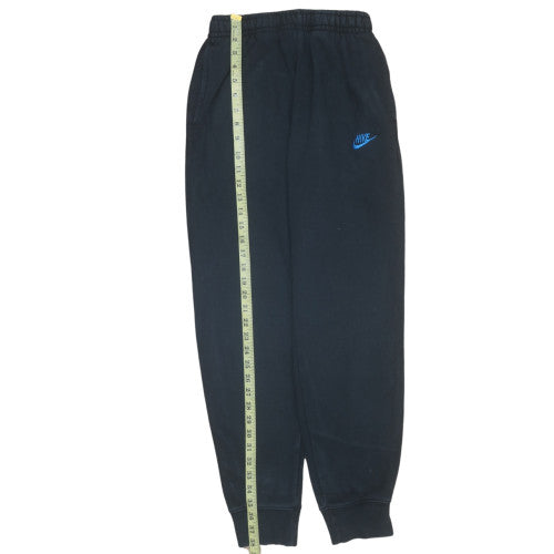 Nike Men's Black Small Sweatpants Regular Fit Fleece Joggers