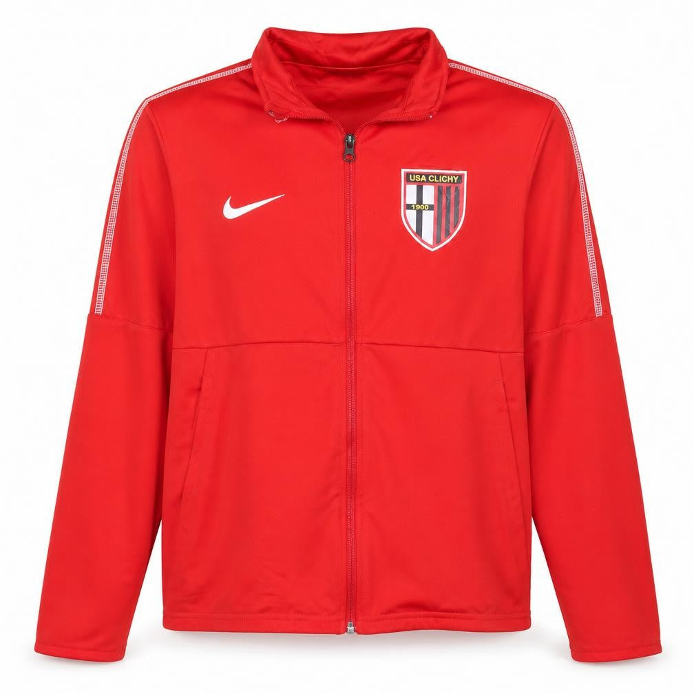 Nike Boys Red Dri-Fit Full Zip Football Sweatshirt XL