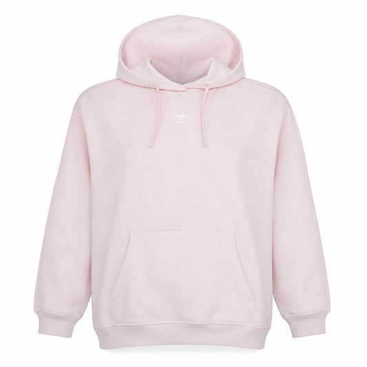 Adidas Women Pink Pullover Hoodie XL Hooded Sweatshirt Casual