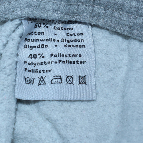 Kappa Men's Grey XL Fleece Sweatpants with Logo