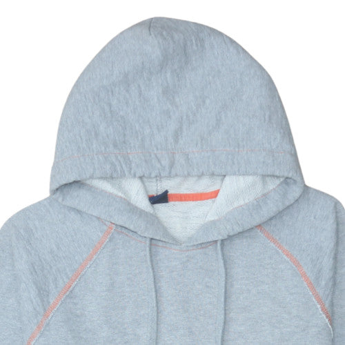 GAP Men Grey Pullover Hoodie M Fleece Long Sleeve Casual