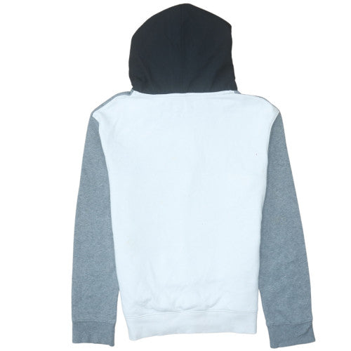 Under Armour Teens Grey Pullover Hoodie Regular Fit Logo Fleece 164