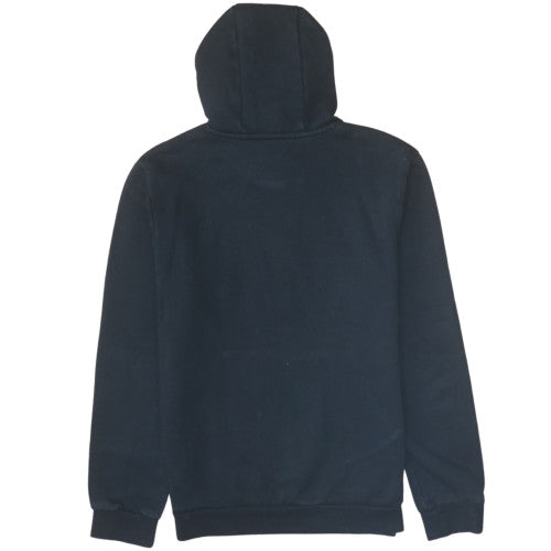 Adidas Boys Black Pullover Hoodie Size 13-14 Years Cotton Blend