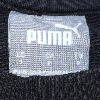 Additional view of Puma Men's Black Graphic Logo Pullover Sweatshirt Small