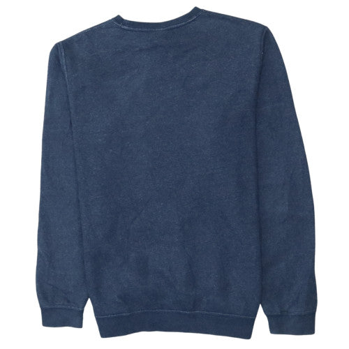 Nike Men Blue Crew Neck Pullover Sweatshirt Size M