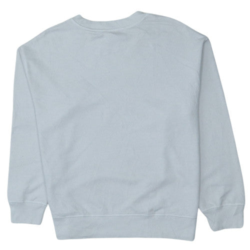 Levi's Men's White Logo Crew Neck Sweatshirt Size M