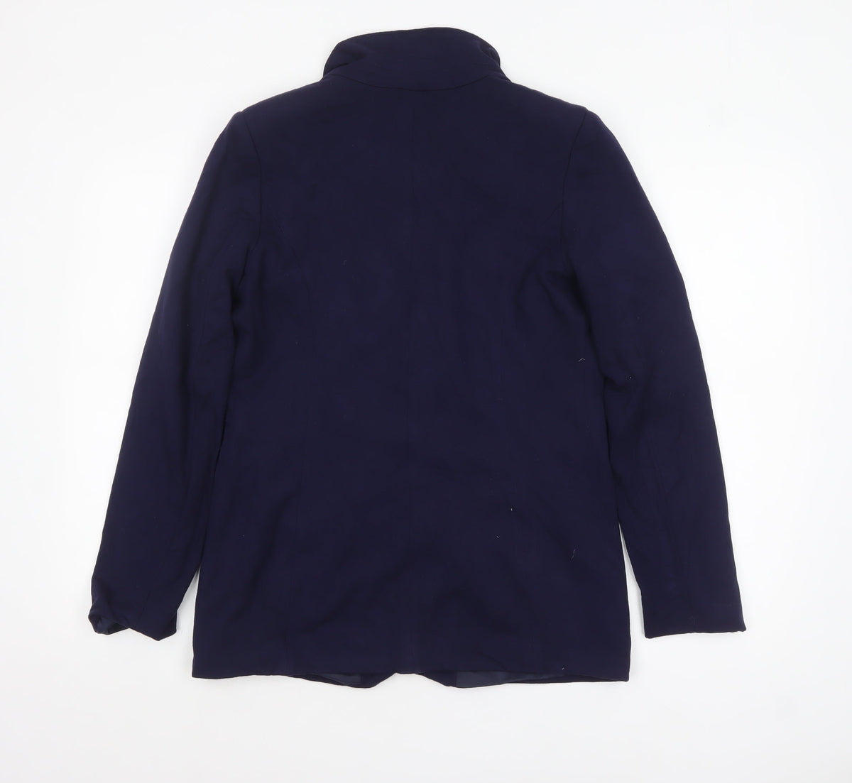 Oasis Women's Blue Regular Fit Single-Breasted Blazer Size 10