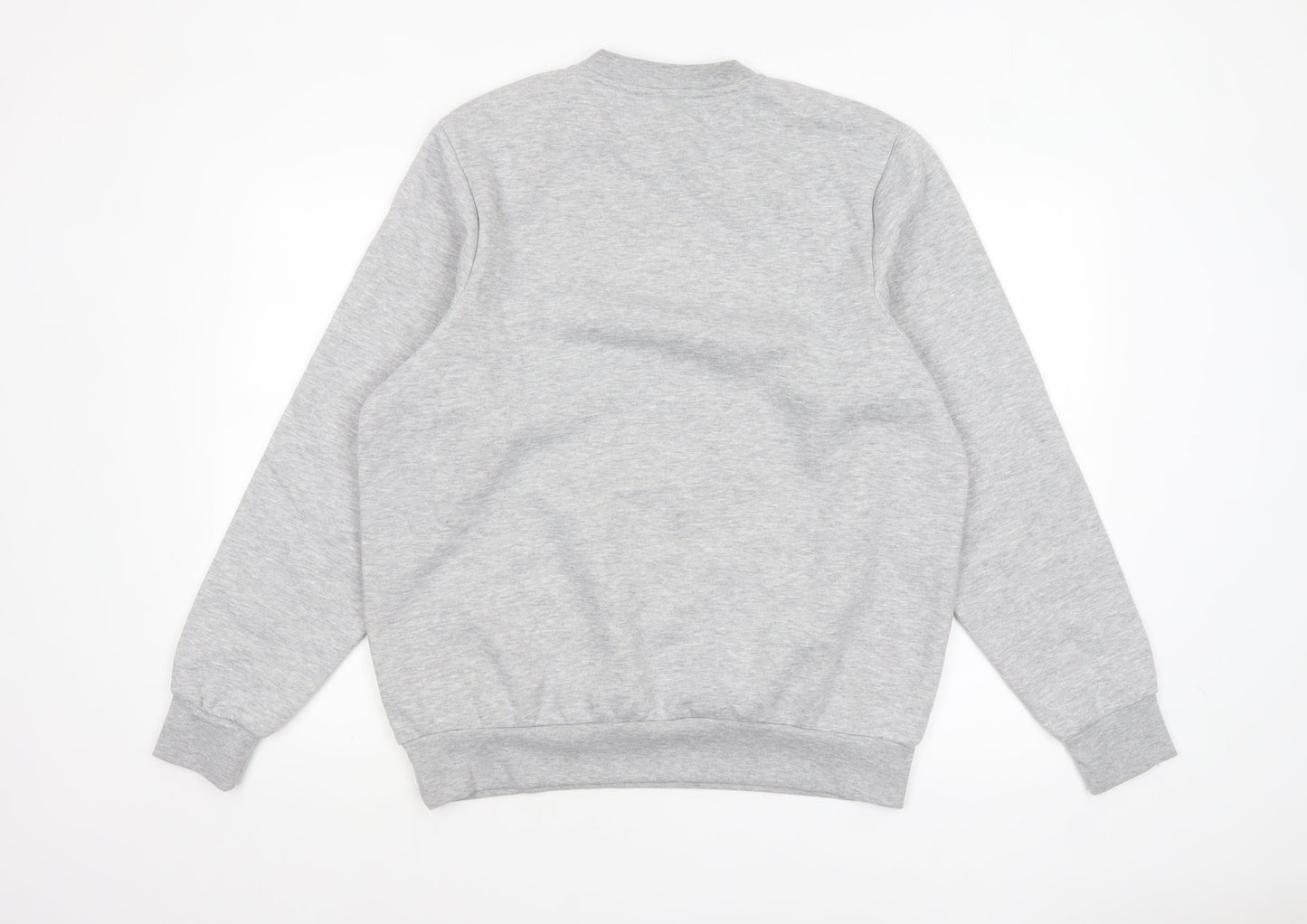 Slazenger Men’s Grey Pullover Sweatshirt M Crew Neck Fleece