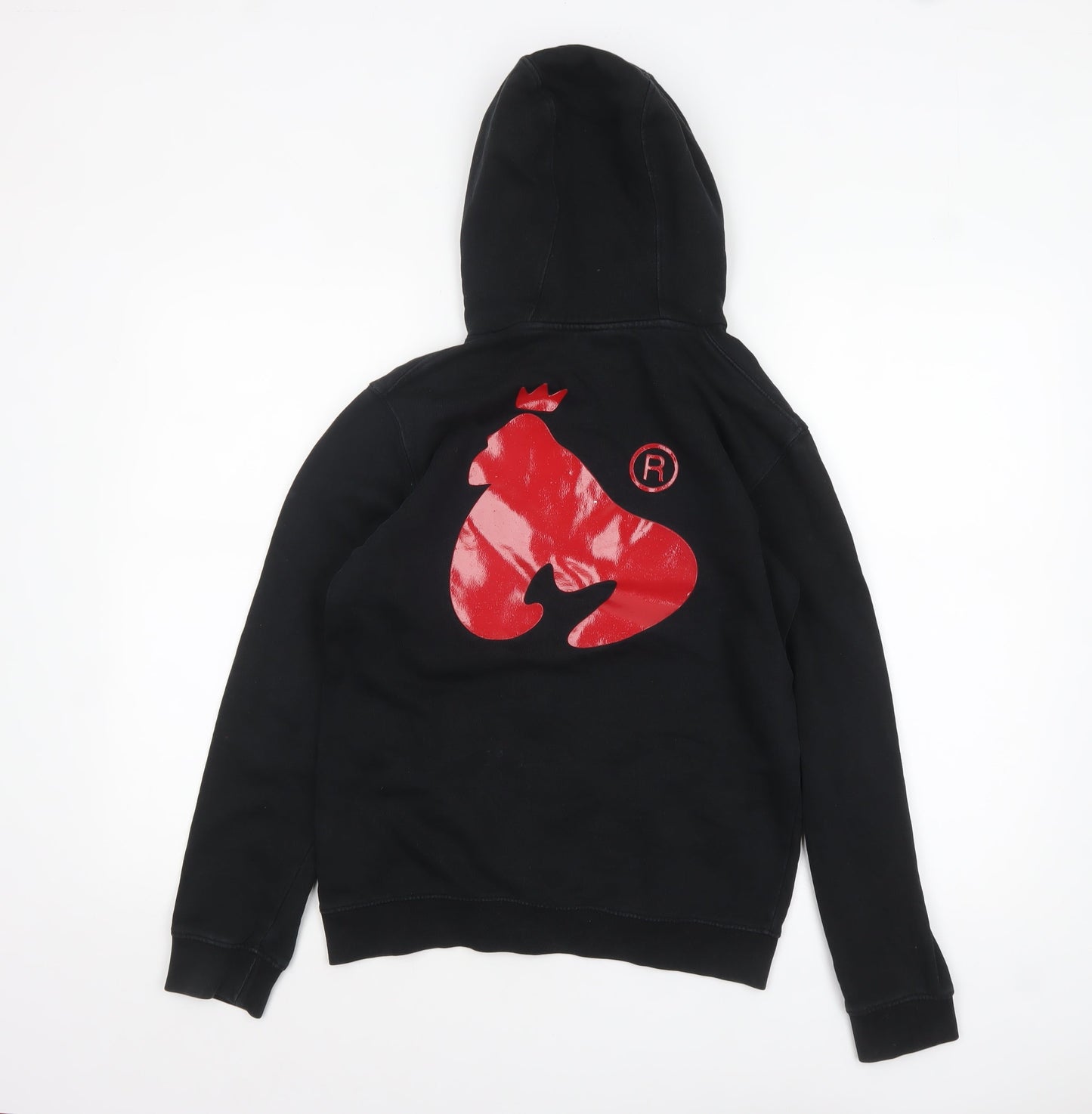 Money Boys Black Hoodie 14-15 Years Pullover Graphic Cotton Hooded Sweatshirt