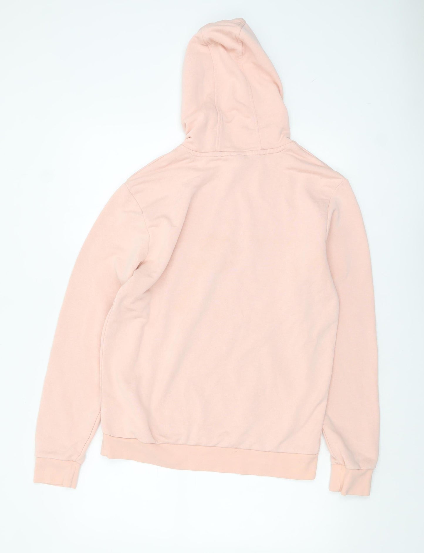 Adidas Girls Pink Pullover Hoodie XL 15-16 Years Cotton Blend Logo