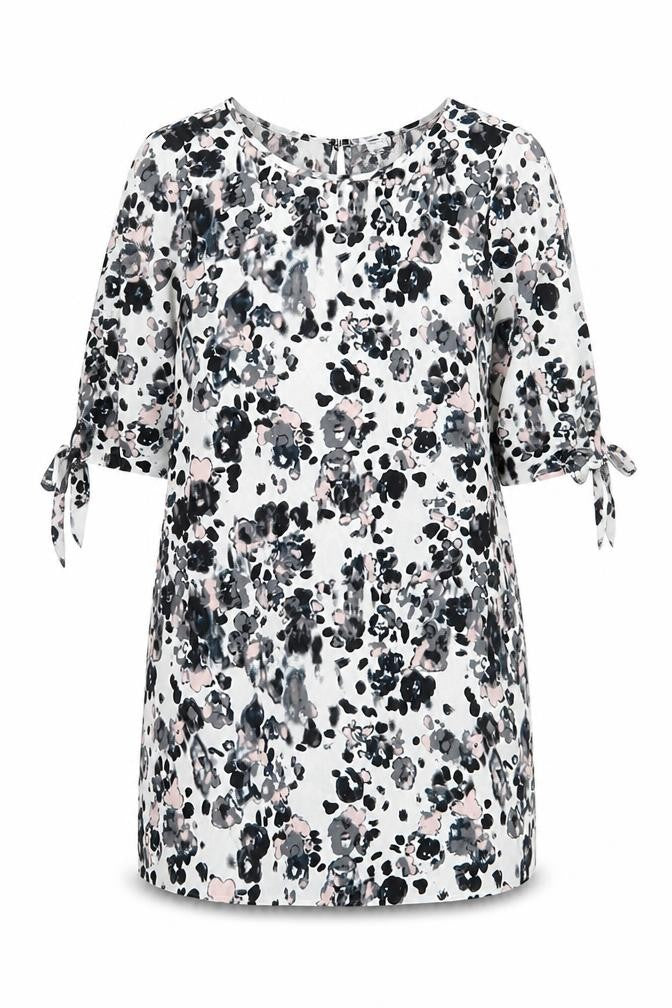 Jacqueline de Yong Women's Multicoloured Floral Shift Dress Size 12