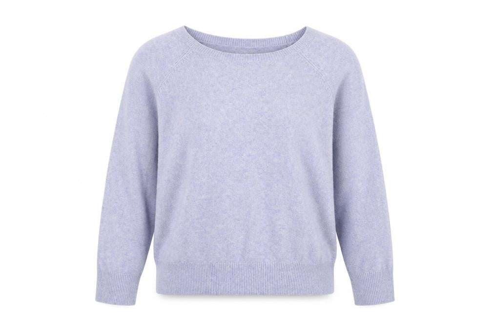 Monsoon Women’s Purple Knit Crew Neck Pullover Jumper M
