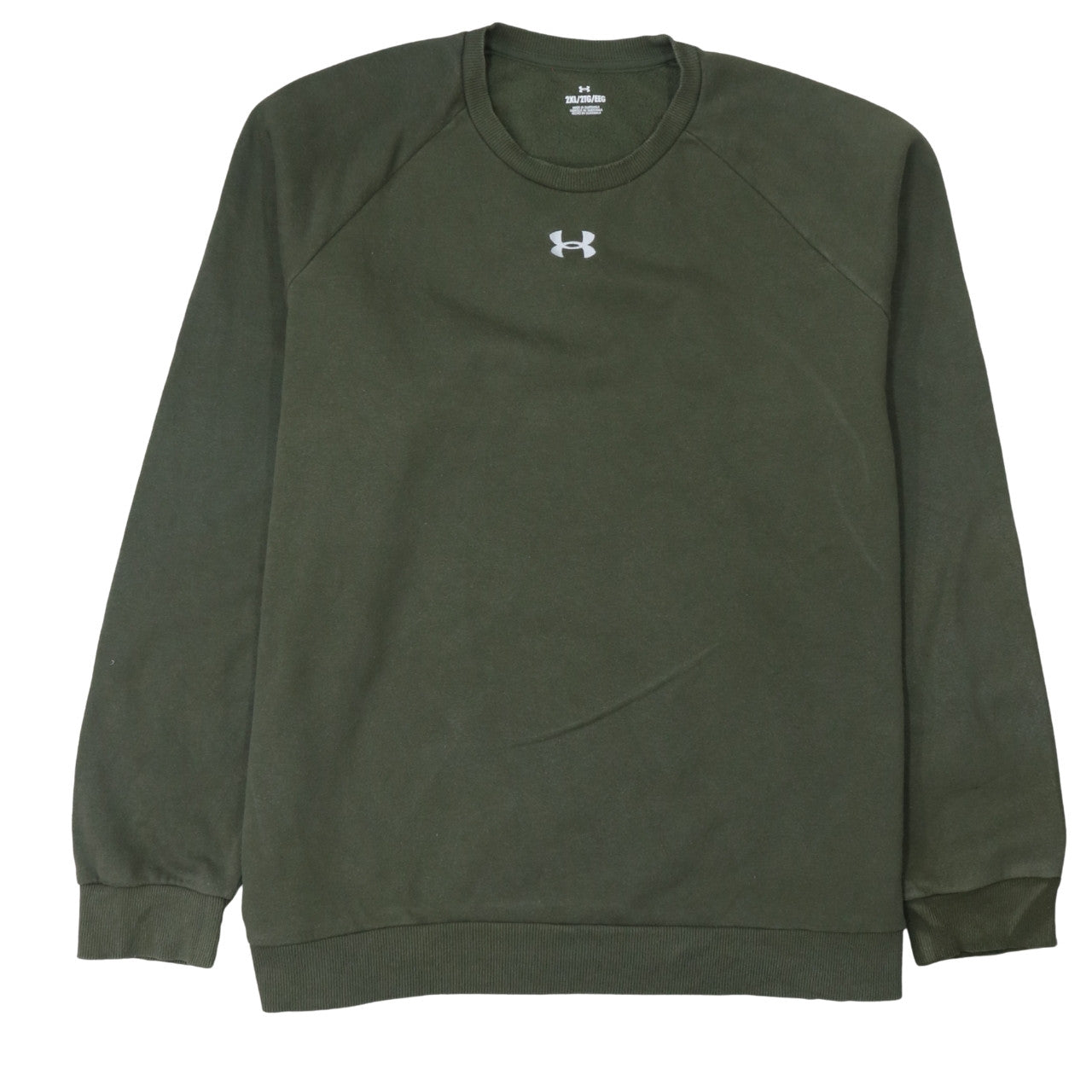 Under Armour Women’s Green 2XL Pullover Sweatshirt Classic Fit