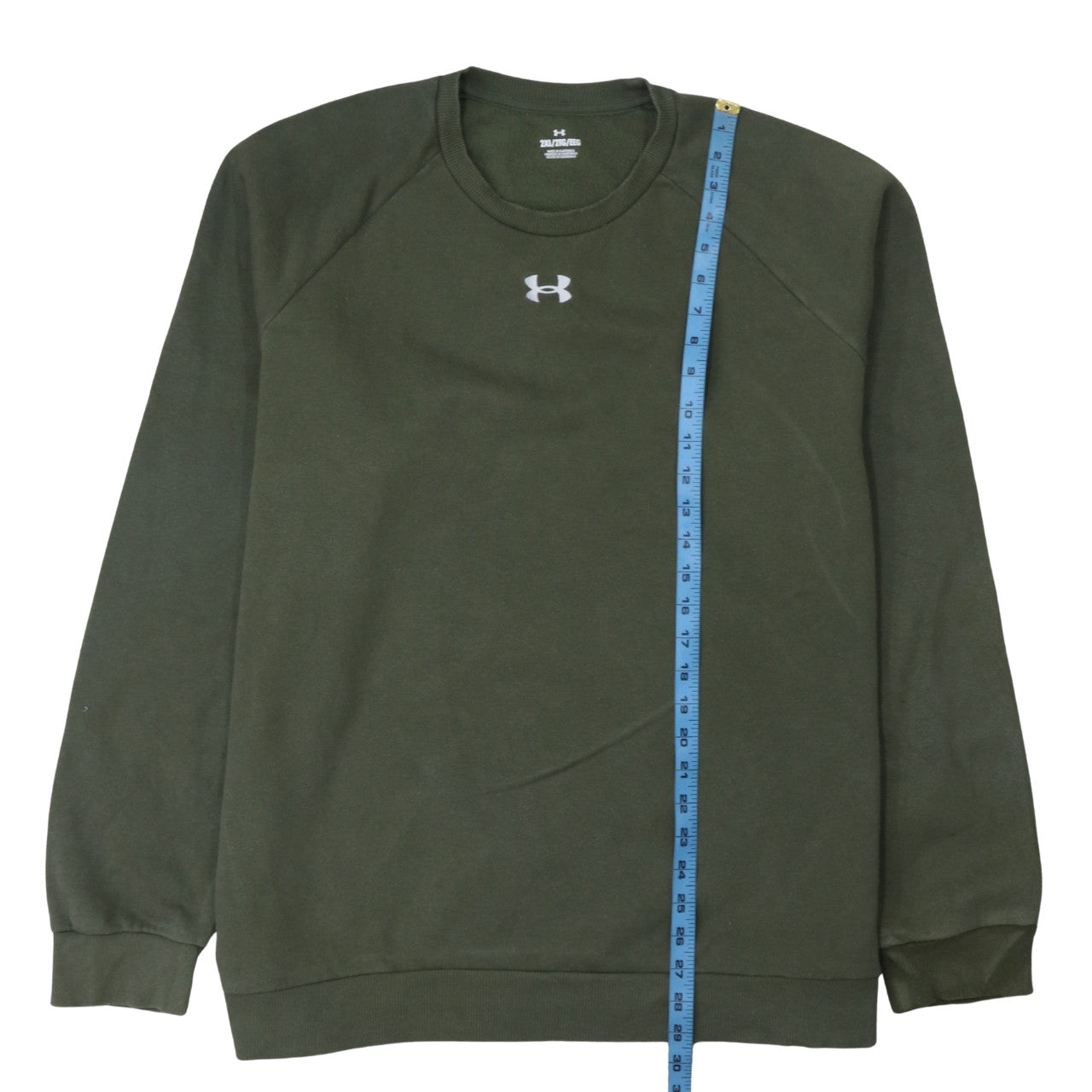 Under Armour Women’s Green 2XL Pullover Sweatshirt Classic Fit