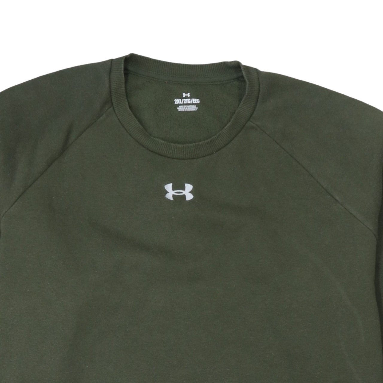 Under Armour Women’s Green 2XL Pullover Sweatshirt Classic Fit