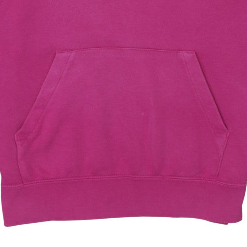 Nike Women's Pink Pullover Hoodie Small Logo Sweatshirt