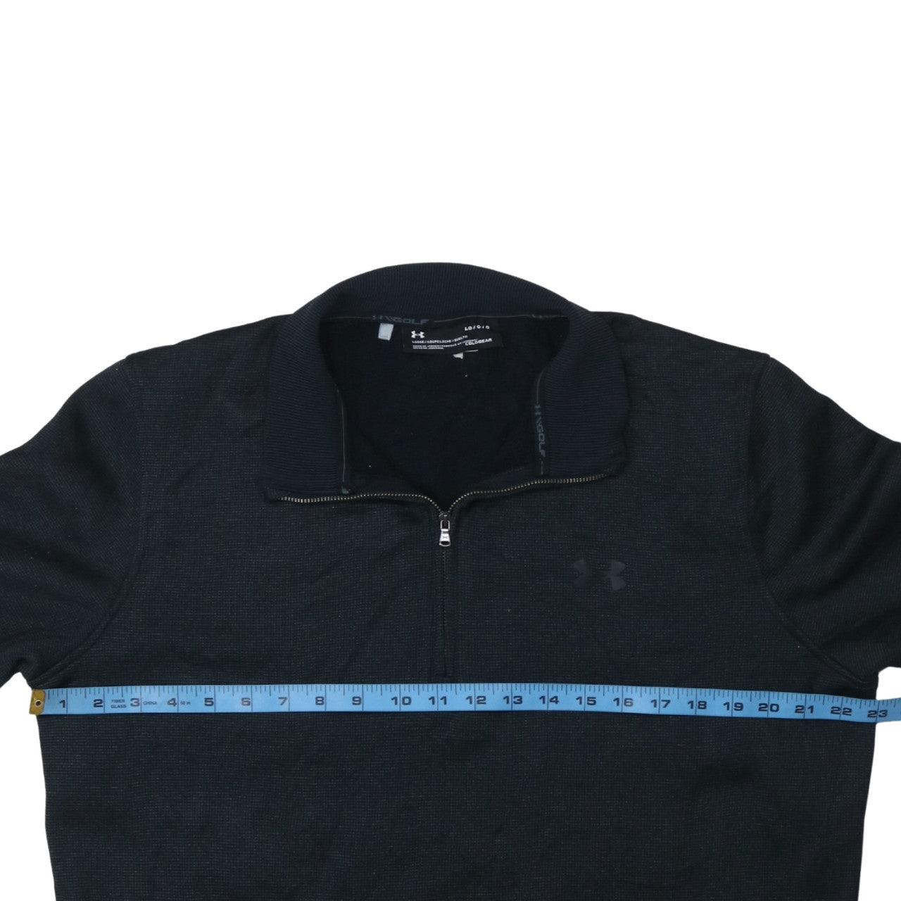Under Armour Men's Black L Golf ColdGear 1/2 Zip Sweatshirt