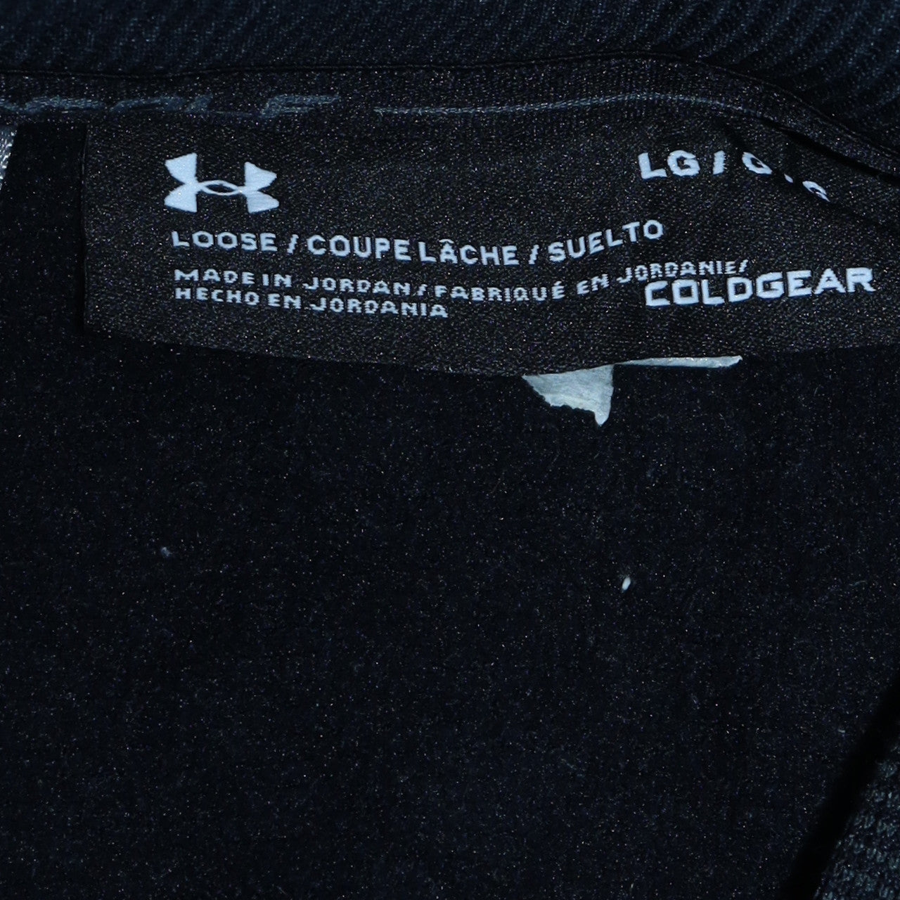 Under Armour Men's Black L Golf ColdGear 1/2 Zip Sweatshirt