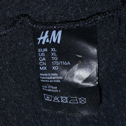 H&M Divided Disney Women Black XL Pullover Sweatshirt Mickey Fantasia