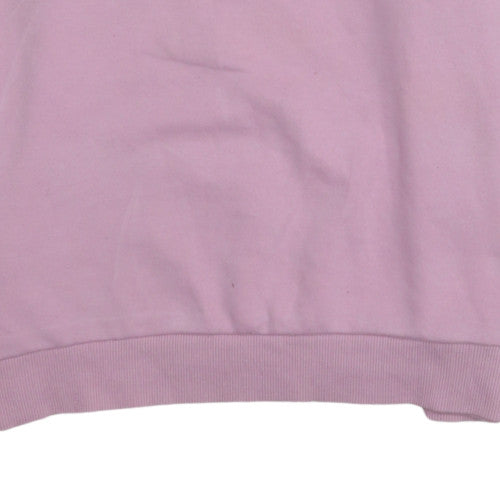 Ellesse Womens Pink Crew Neck Pullover Sweatshirt UK 12