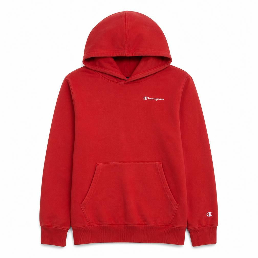 Champion Boys Red Pullover Hoodie 13-14 Years Fleece Sweatshirt