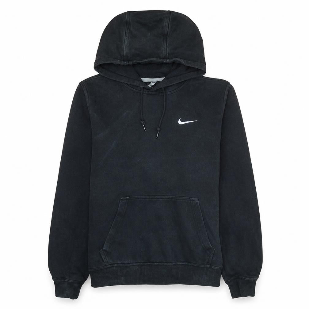 Nike Men's Black Pullover Hoodie S Regular Fleece Sweatshirt
