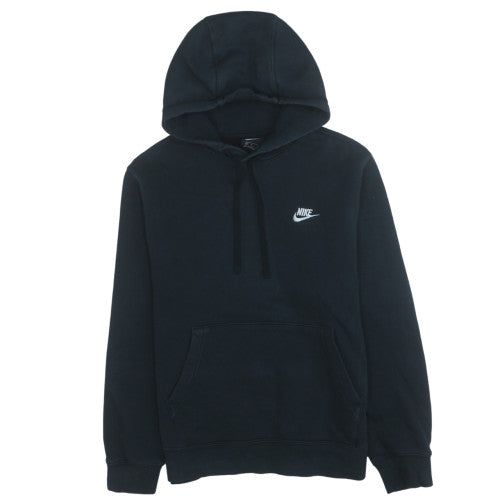 Nike Men's Black Pullover Hoodie M Regular Fit Fleece