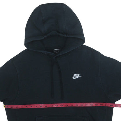 Nike Men's Black Pullover Hoodie M Regular Fit Fleece