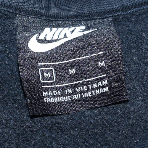Nike Men's Black Pullover Hoodie M Regular Fit Fleece
