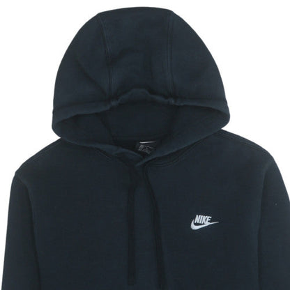 Nike Men's Black Pullover Hoodie M Regular Fit Fleece