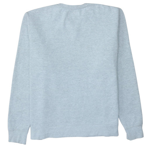 Champion Men's Grey XL Pullover Sweatshirt Embroidered Logo Crew Neck