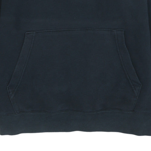 Nike Men's Black Pullover Hoodie L Logo Fleece Sweatshirt