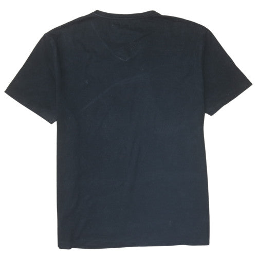 Ralph Lauren Men's Black V-Neck Cotton T-Shirt Size L