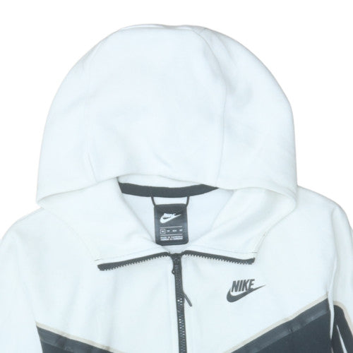 Nike Men's Multicoloured Full Zip Fleece Hoodie XS