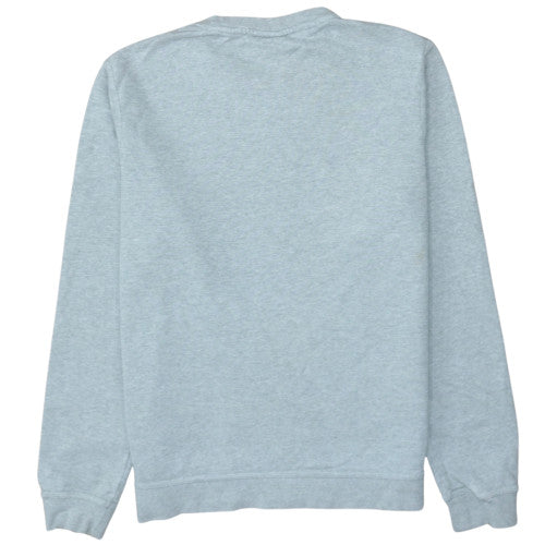 Nike Men's Grey Crew Neck Cotton Pullover Sweatshirt M