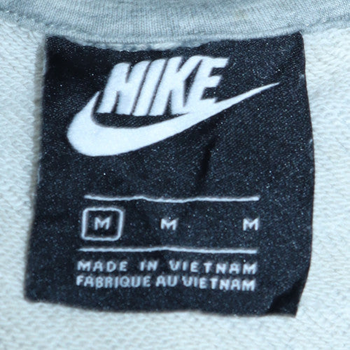 Nike Men's Grey Crew Neck Cotton Pullover Sweatshirt M