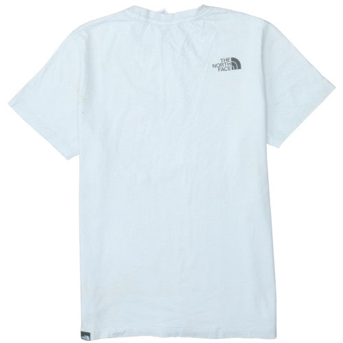 The North Face Womens White Short Sleeve Cotton T-Shirt M