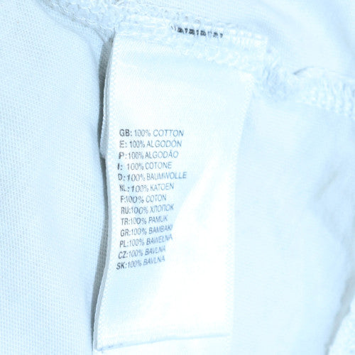 The North Face Womens White Short Sleeve Cotton T-Shirt M